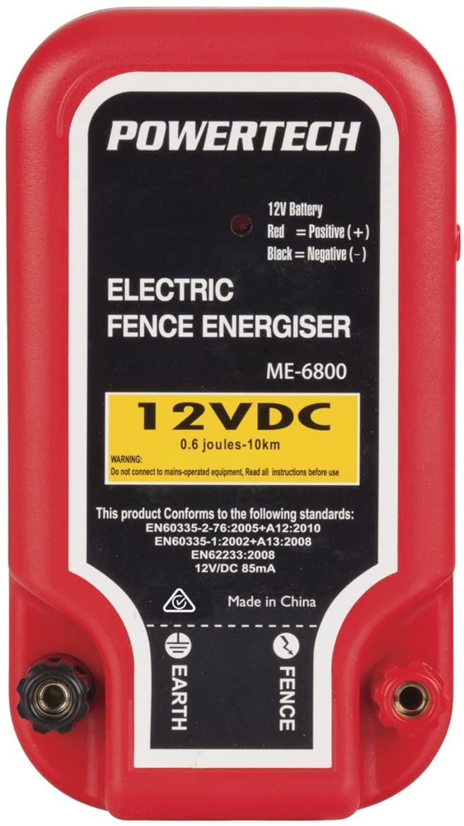 Electric Fence Energiser 12VDC ME6800