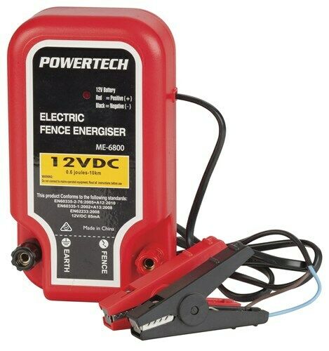 Electric Fence Energiser 12VDC ME6800