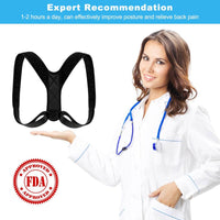 Thumbnail for Adjustable Posture Corrector Back Support XL