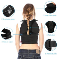 Thumbnail for Adjustable Posture Corrector Back Support XL