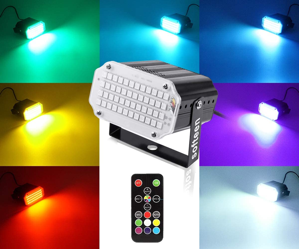 Christmas Stage Lights with Remote Control Adjustable Speed 7 Modes - Homyspire NZ