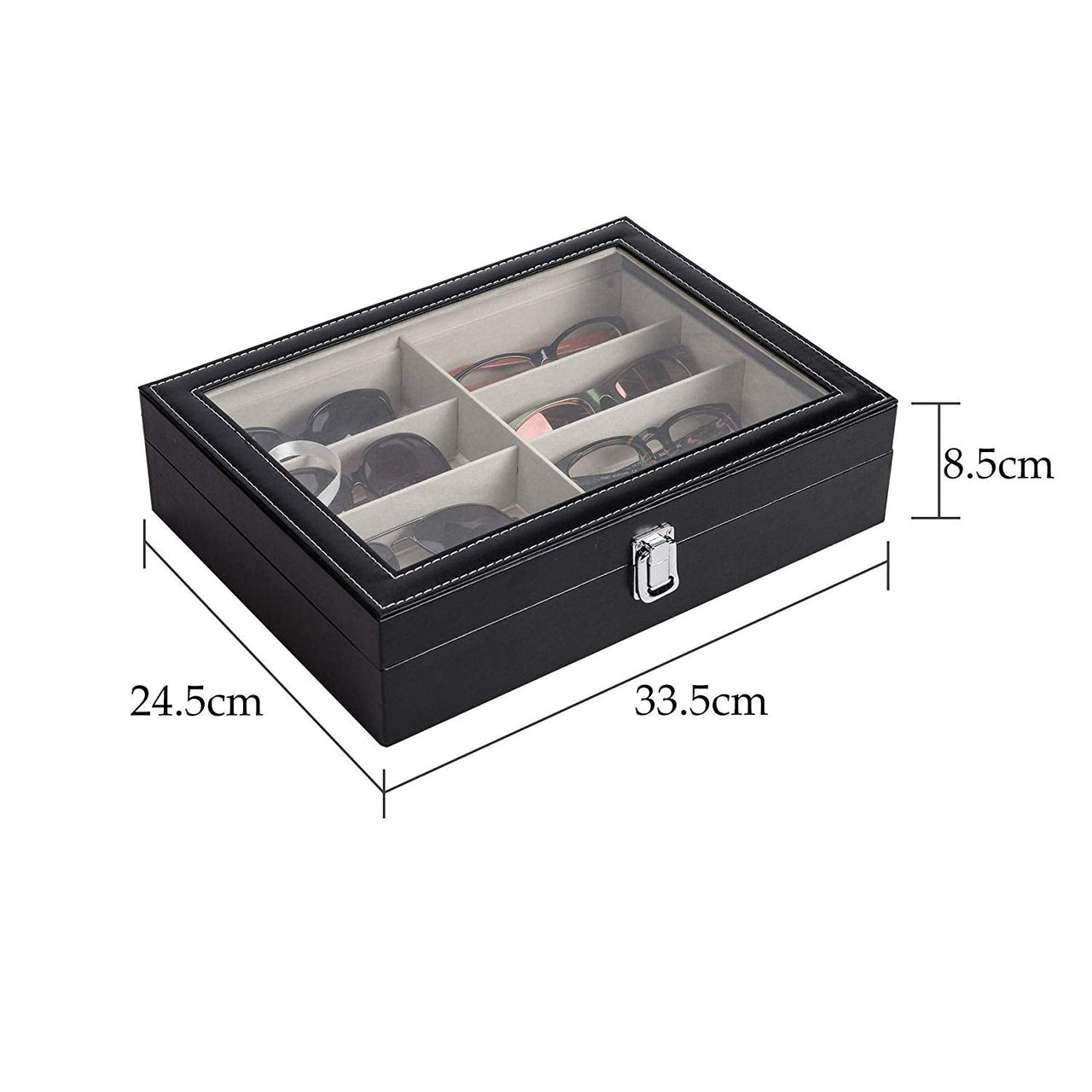 Sunglasses Case Organizer Eyeglasses Storage Box