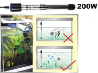 Thumbnail for 200W aquarium submersible water heater fish tank heaters