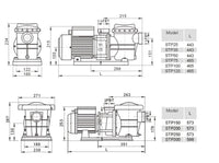 Thumbnail for Swimming Pool Pump STP100 750W - Very Quiet