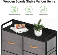 Thumbnail for Tallboy 5 Drawer Dresser for Bedroom - Homyspire NZ