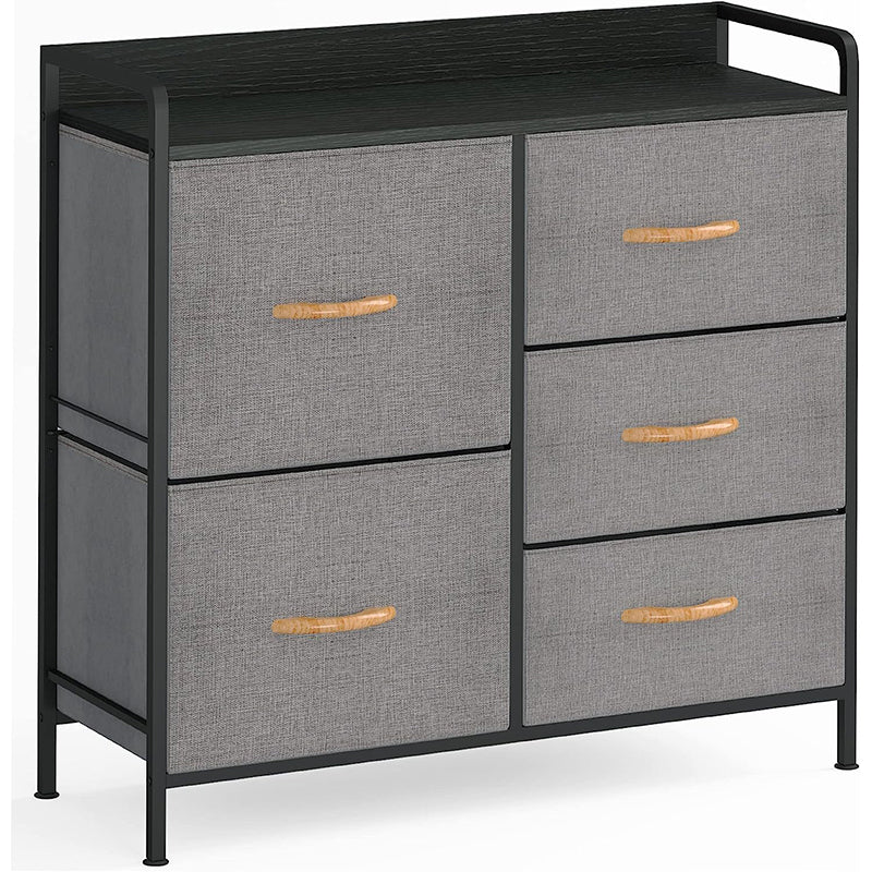 Tallboy 5 Drawer Dresser for Bedroom - Homyspire NZ