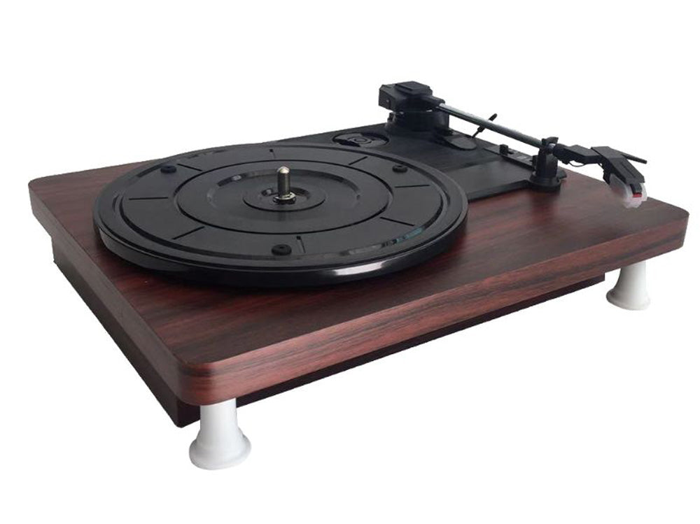 Audio Turntable With Speaker Stereo RCA Output