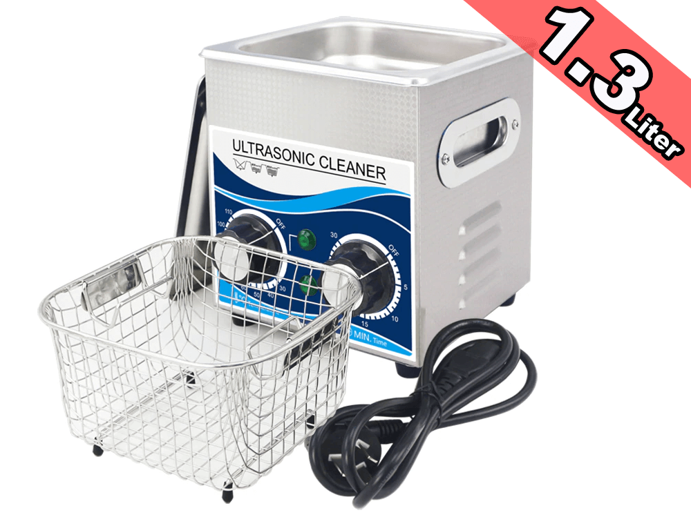 60W Ultrasonic Jewellery Cleaner 1.3L - Homyspire NZ