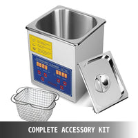 Thumbnail for Ultrasonic Cleaner 2L Jewellery Cleaner - Homyspire NZ