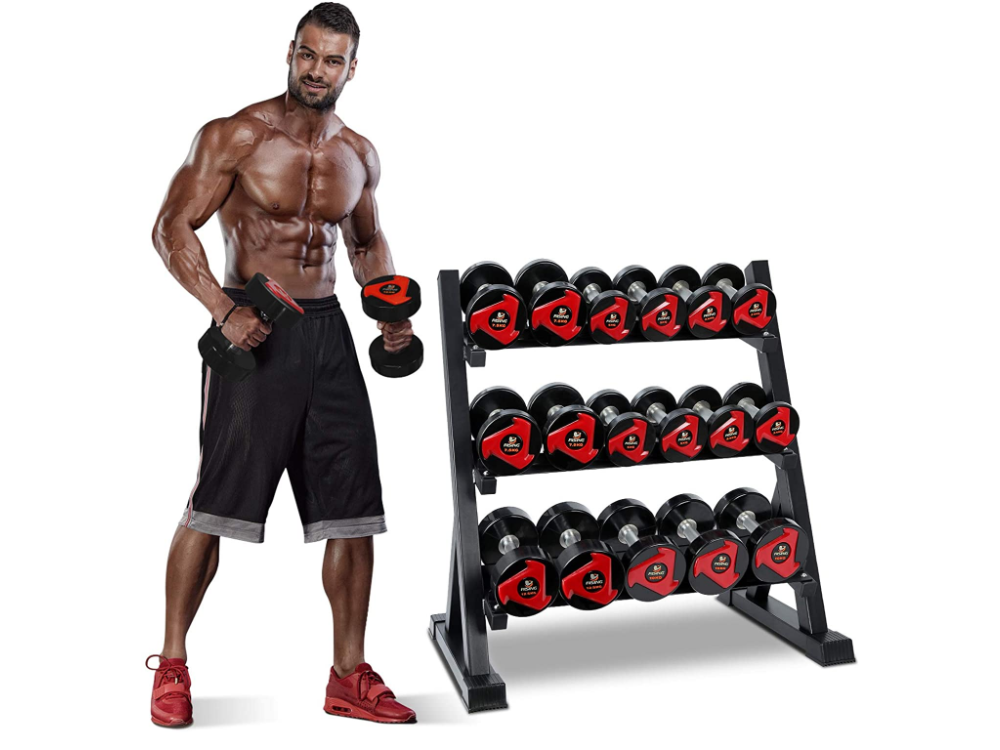 3-Tier Dumbbell Rack for Home Gym
