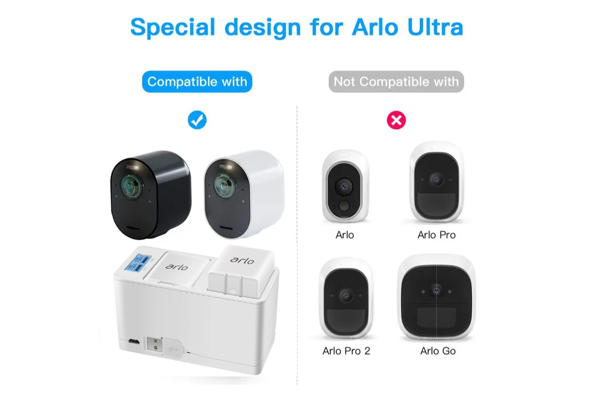 Arlo Pro 3 / Pro 4 Battery Charger