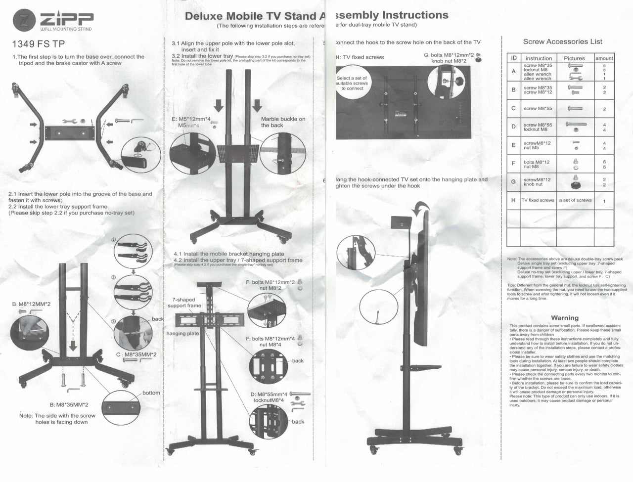 Tv stand Height Adjustable