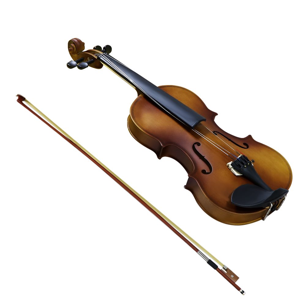 Full-size 4/4 Violin with Carrying Case Nature - Homyspire NZ