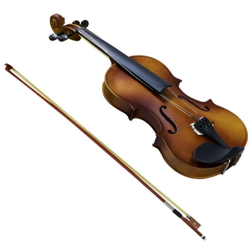 Full-size 4/4 Violin with Carrying Case Nature - Homyspire NZ