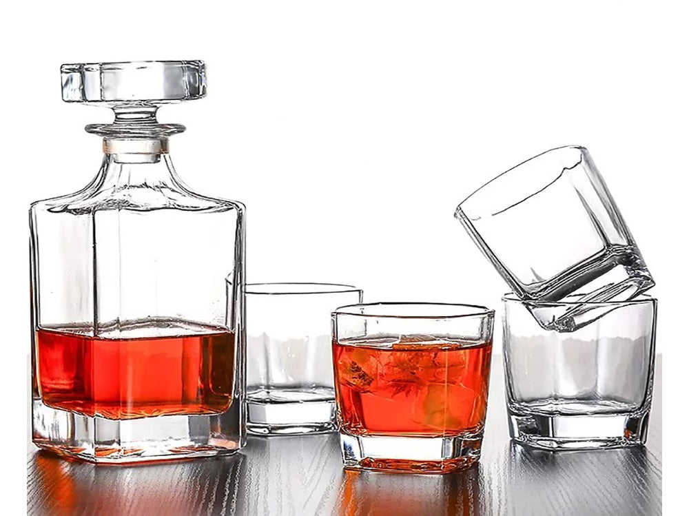 Whiskey Decanter 6 Glasses - Homyspire NZ