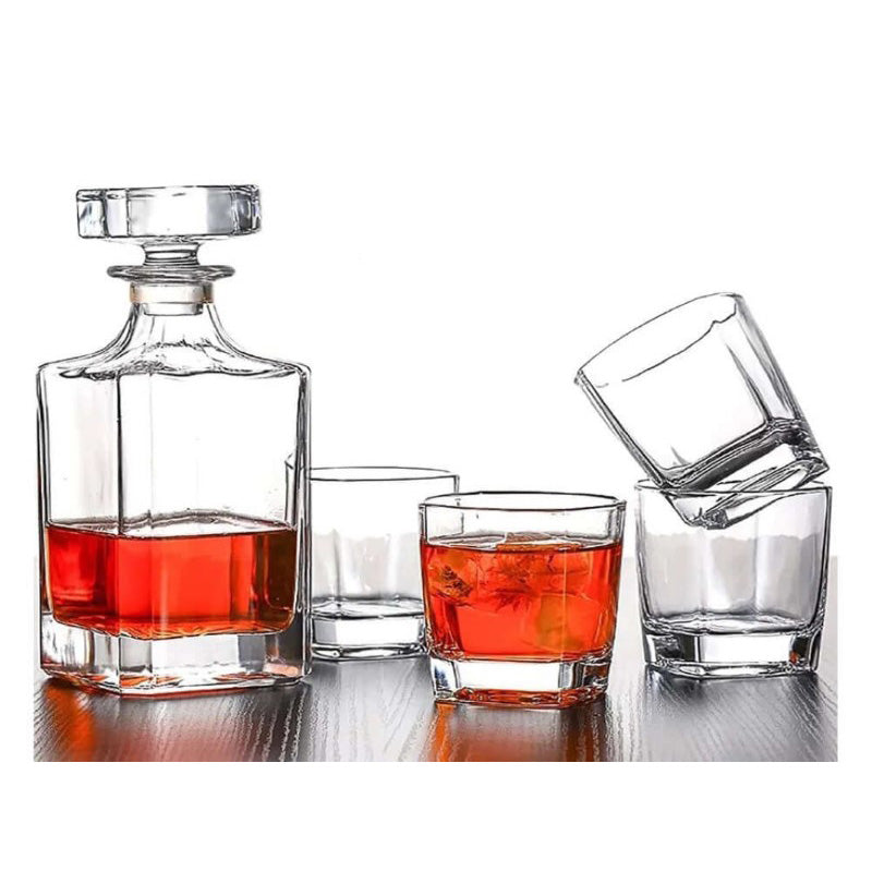 Whiskey Decanter 6 Glasses - Homyspire NZ