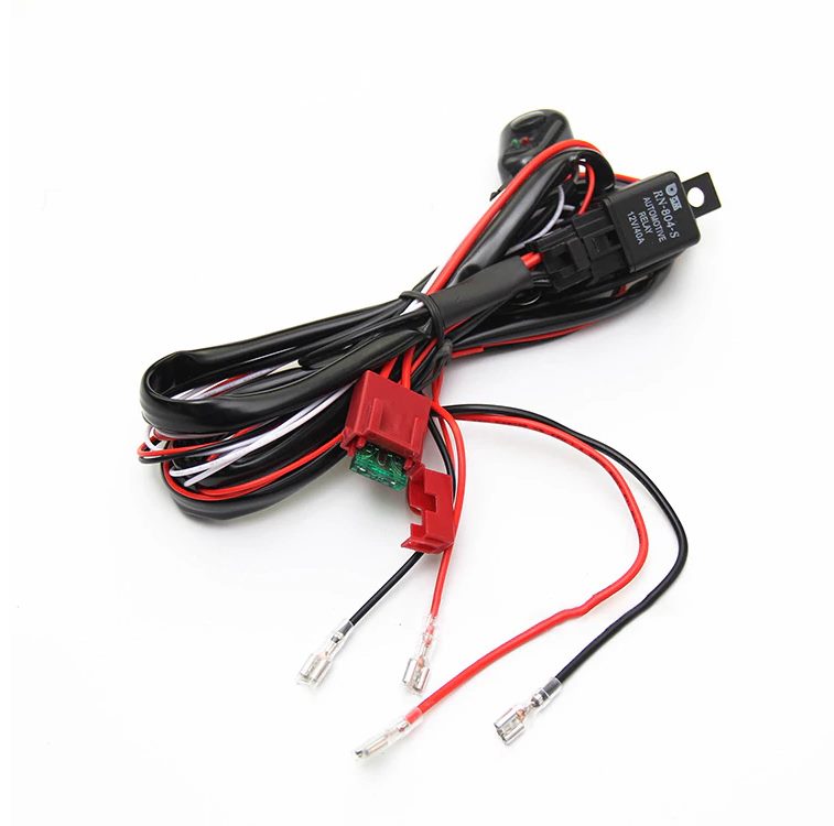 LED Light Bar Wiring Harness 12V 40A