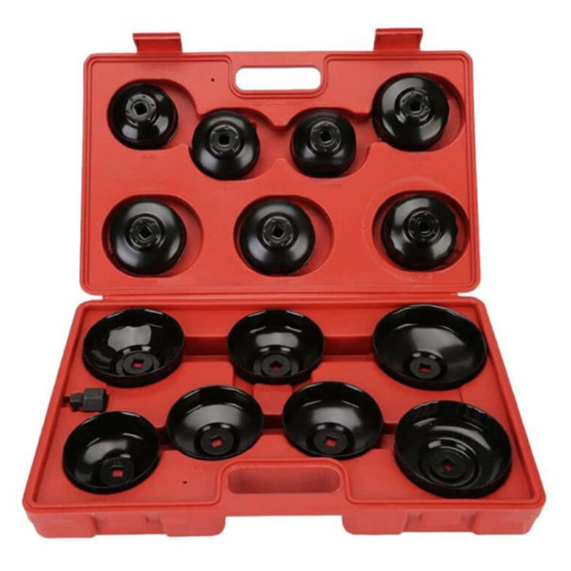Oil Filter Wrench Universal Oil Change Filter Cap Wrench Cup Socket Tool Set - Homyspire NZ