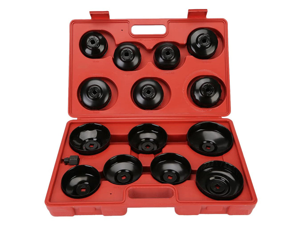 Oil Filter Wrench Universal Oil Change Filter Cap Wrench Cup Socket Tool Set - Homyspire NZ