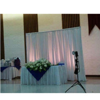 Thumbnail for White Wedding Backdrop Curtain