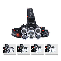 Thumbnail for CREE XM T6 Rechargeable Headlamp LED Head Torch Lamp 8,000 Lumens