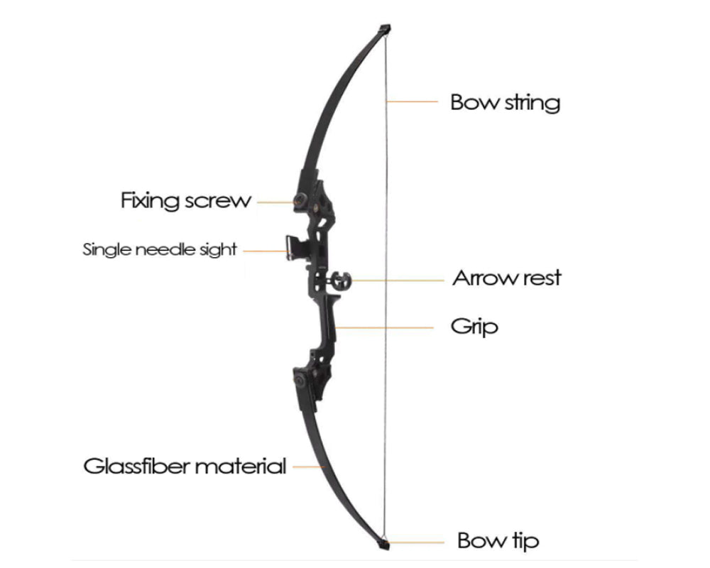 powerful Archery Bow Black