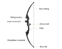 Thumbnail for powerful Archery Bow Black