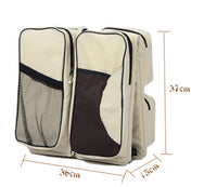 Thumbnail for 3 in 1 Nappy Bag Diaper Bag Travel Bassinet Nappy Changing Station Carrycot Baby Bed