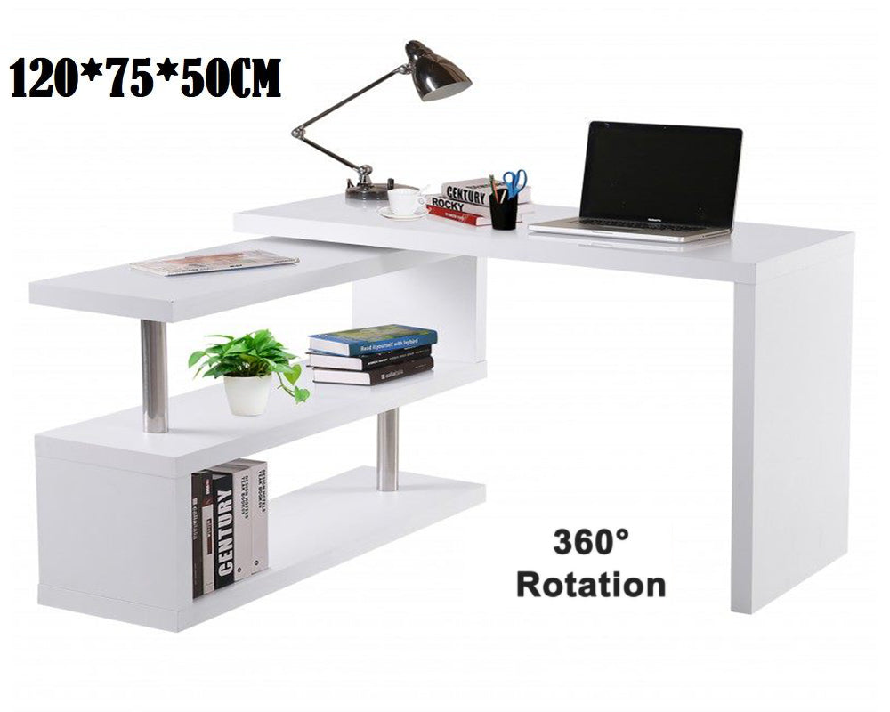 Computer desk with bookshelf Office Desk