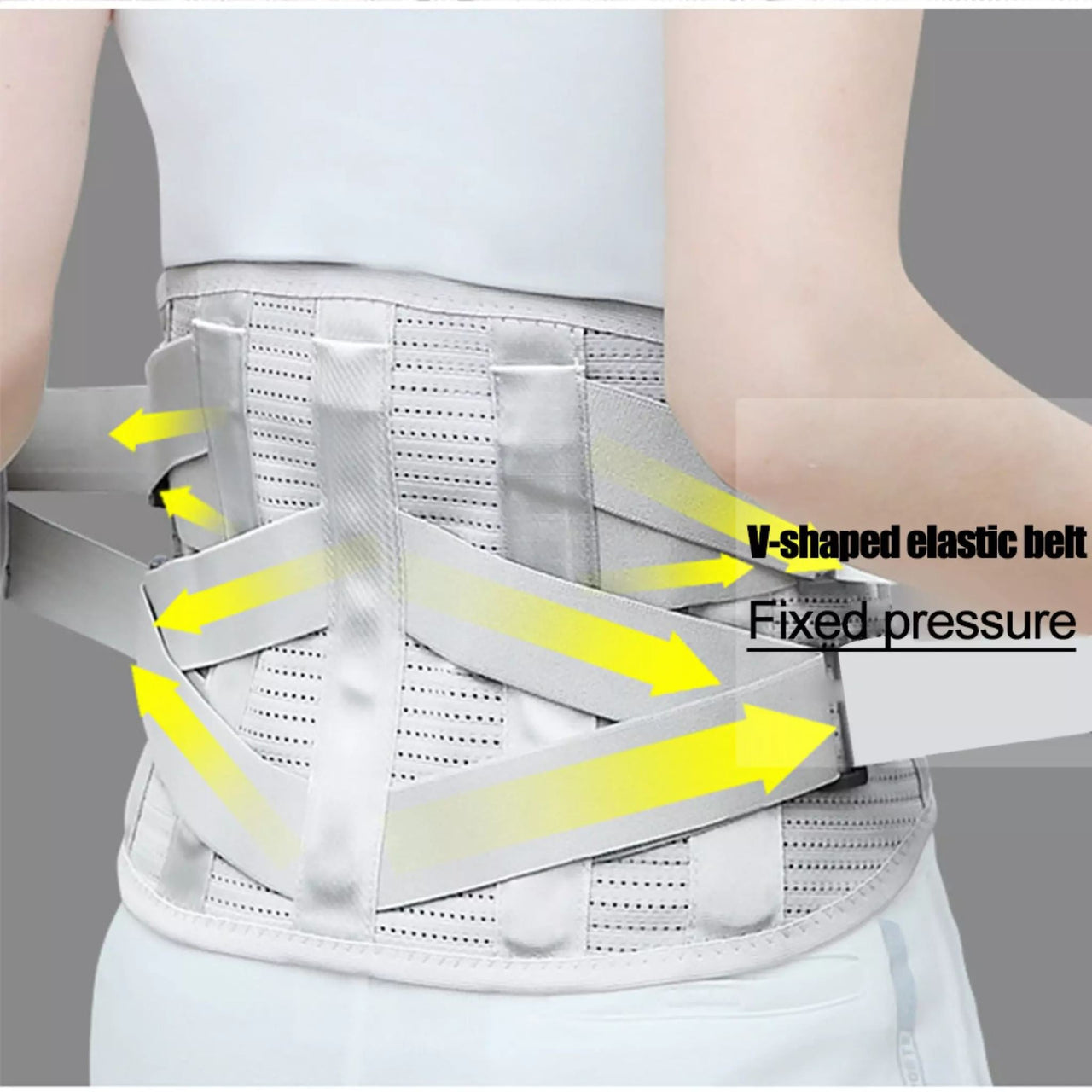 Neoprene Lumbar Lower Back Support Belt