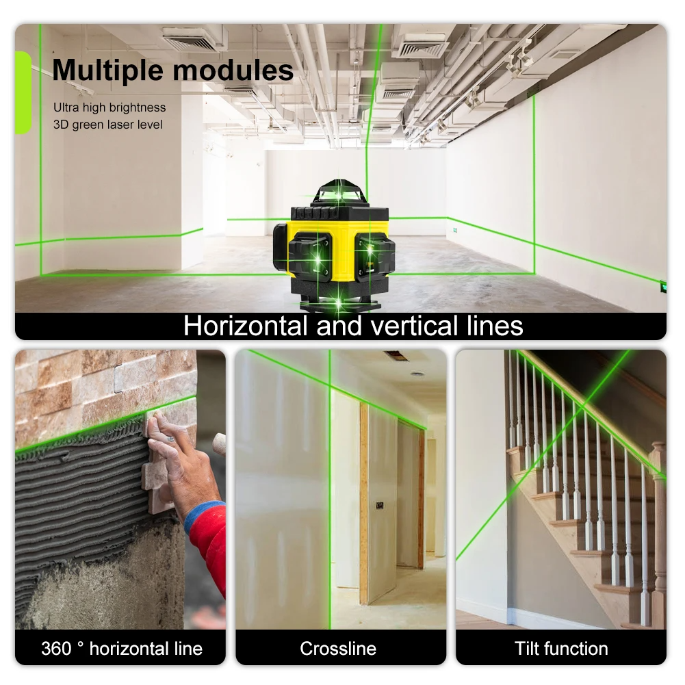 360 Degree Self-leveling Laser Level