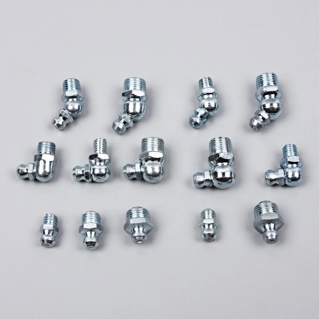 220pcs Hydraulic Grease Nipple Mechanical Lubricant Fitting Kit