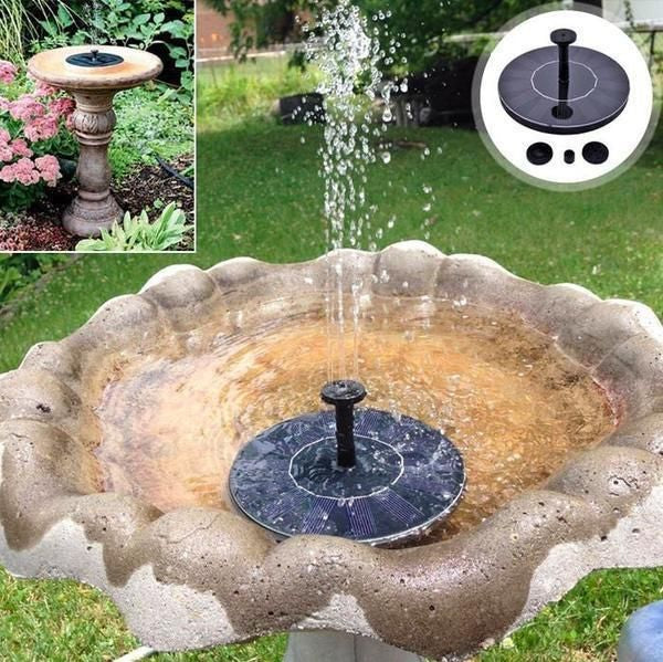 Solar Water Fountain