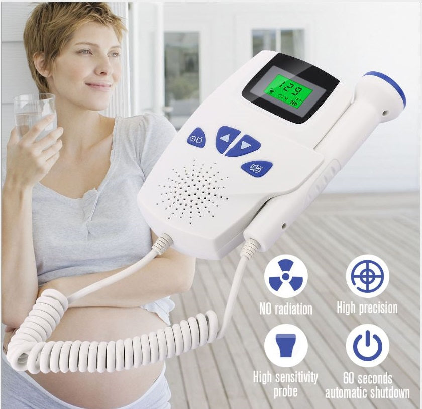 Fetal Doppler Portable Heartbeat Detector