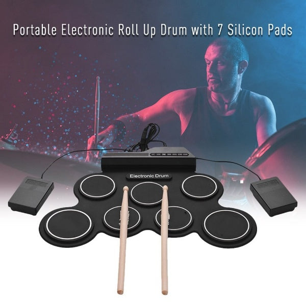 Electronic Roll Up Drum Kit