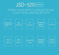 Thumbnail for Car Stereo JSD-520 Bluetooth SD USB MP3 FM AUX receciver