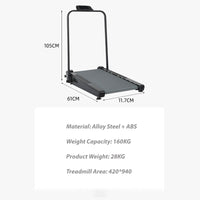 Thumbnail for Treadmill Compact Flat Treadmill