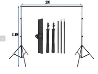 Thumbnail for Photography Studio Set Backdrop Stand Kit