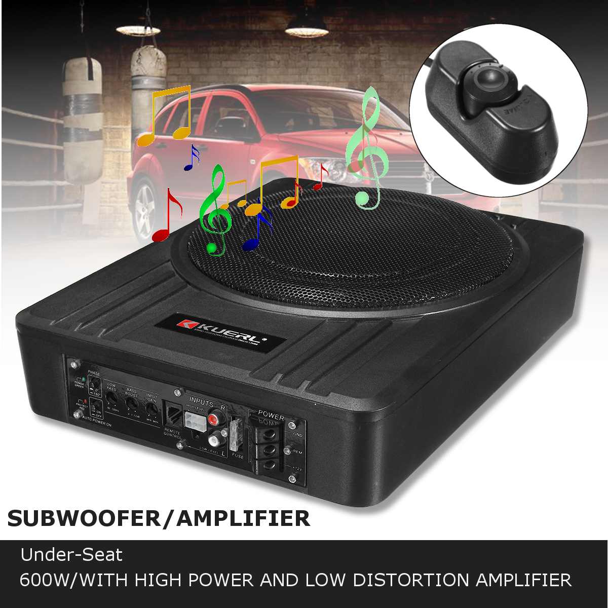 Under Seat Sub Car Subwoofer