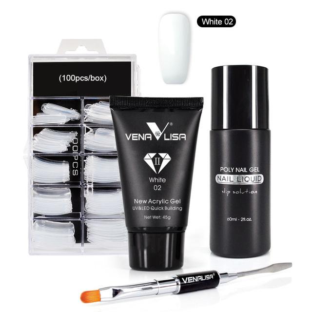 Venalisa Extension Acrylic Poly Nail Gel Kit