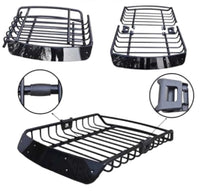 Thumbnail for Universal Roof Rack Basket Car Top Luggage Rack