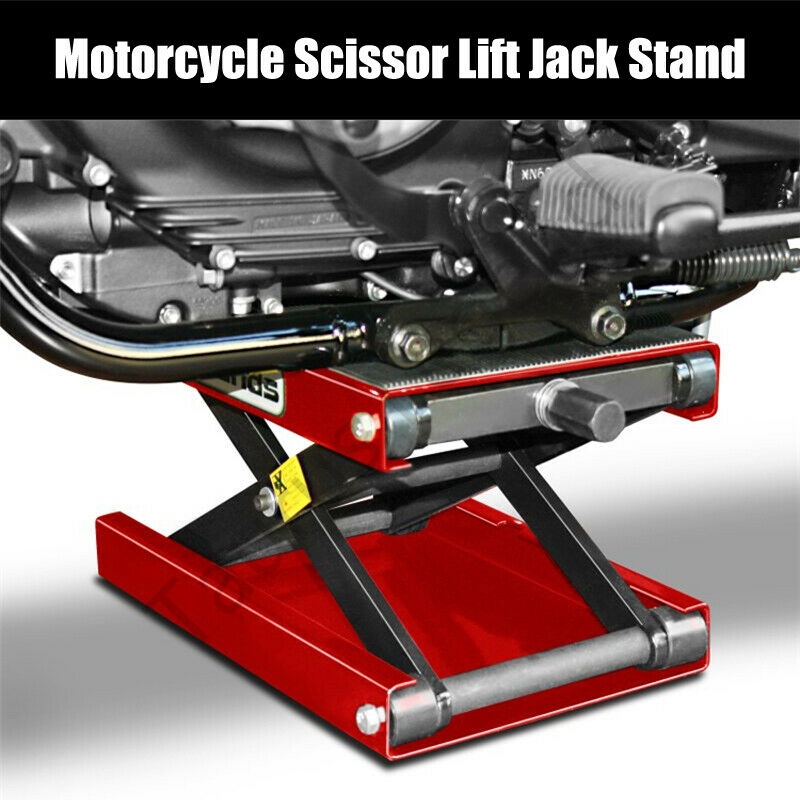 Motorcycle Scissor Lift Stand with Pad