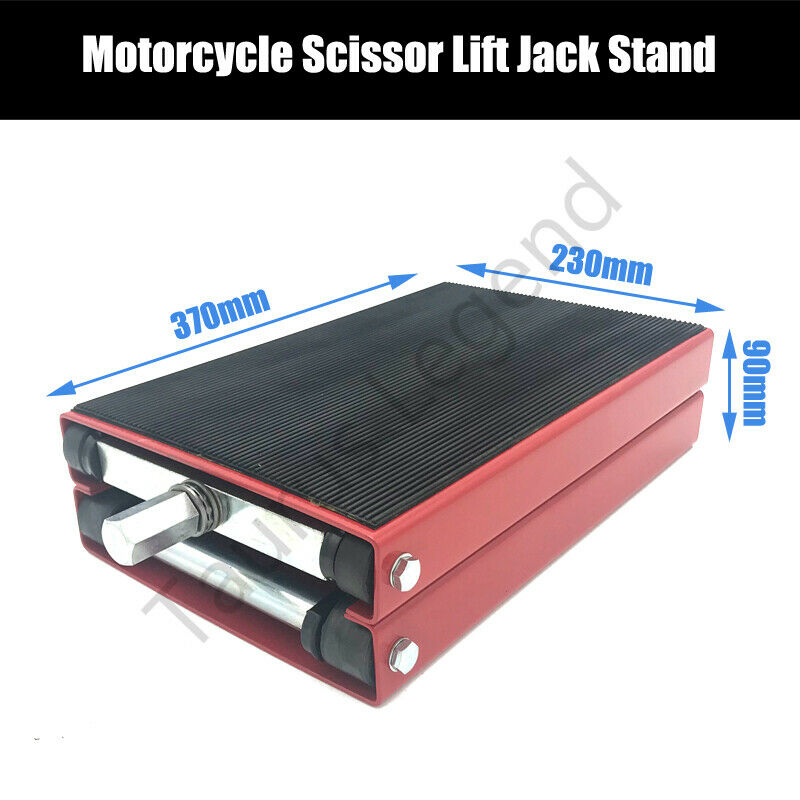 Motorcycle Scissor Lift Stand with Pad