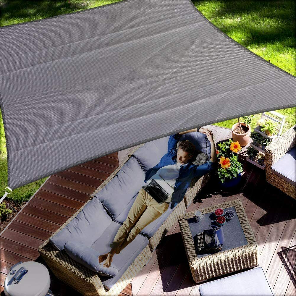 Sun Shade Sail 5m*5m with hardware kit