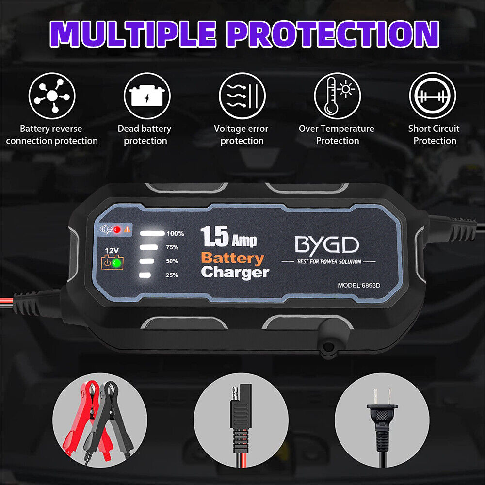 BYGD Car Battery Charger