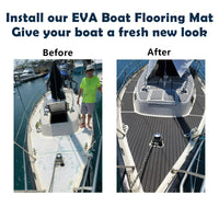 Thumbnail for Marine Carpet Teak Boat Flooring Mat EVA