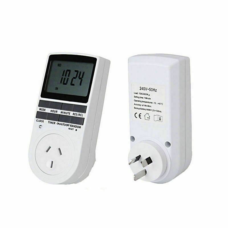 Mains Timer Electricity Plug Power Point