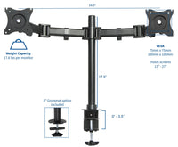 Thumbnail for Dual Arm Monitor Mount Stand Bracket