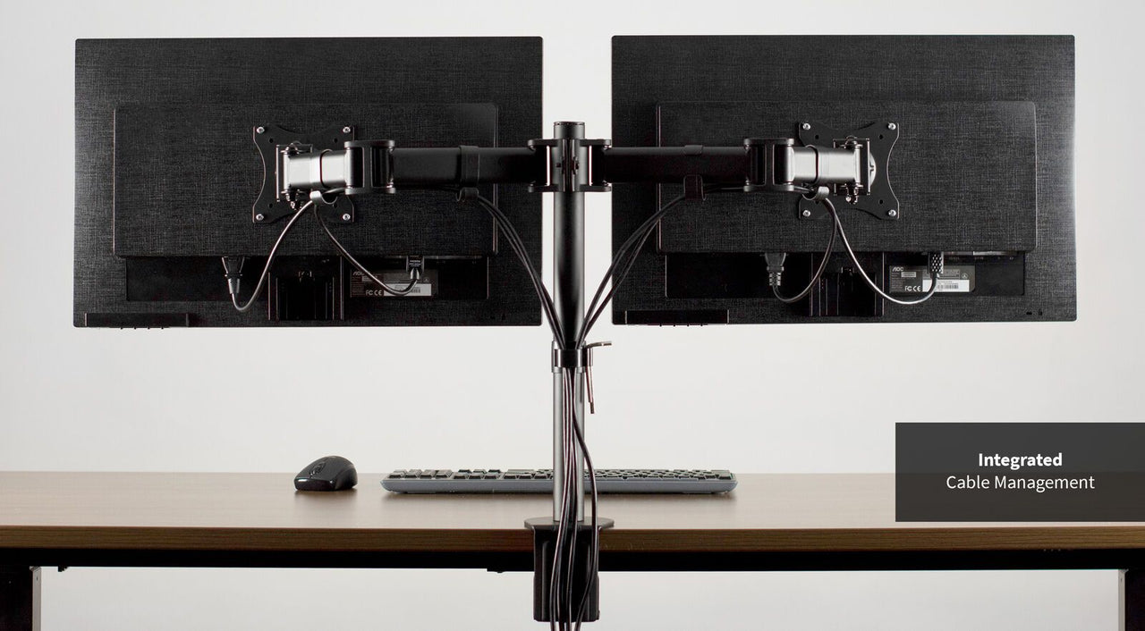 Dual Arm Monitor Mount Stand Bracket