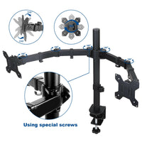 Thumbnail for Dual Arm Monitor Mount Stand Bracket